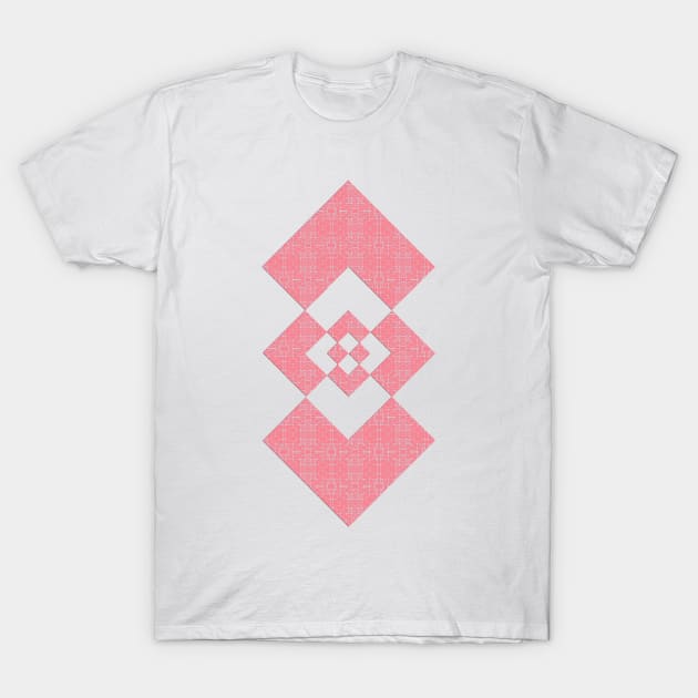 MidCentury Pink T-Shirt by Diego-t